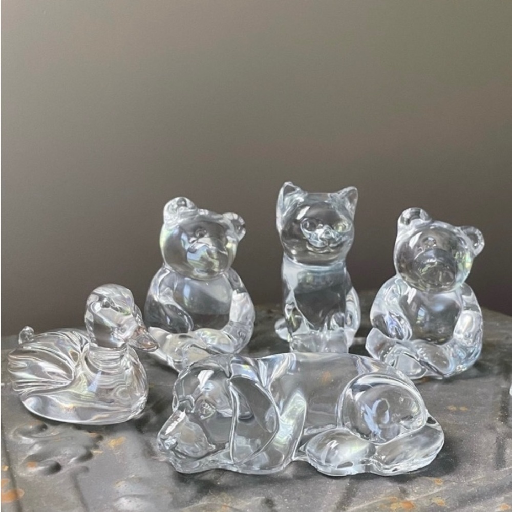 🎊Host Pick🎊 Princess House Crystal Animals Vintage